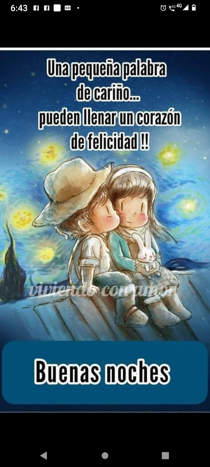 Una palabra de cariño