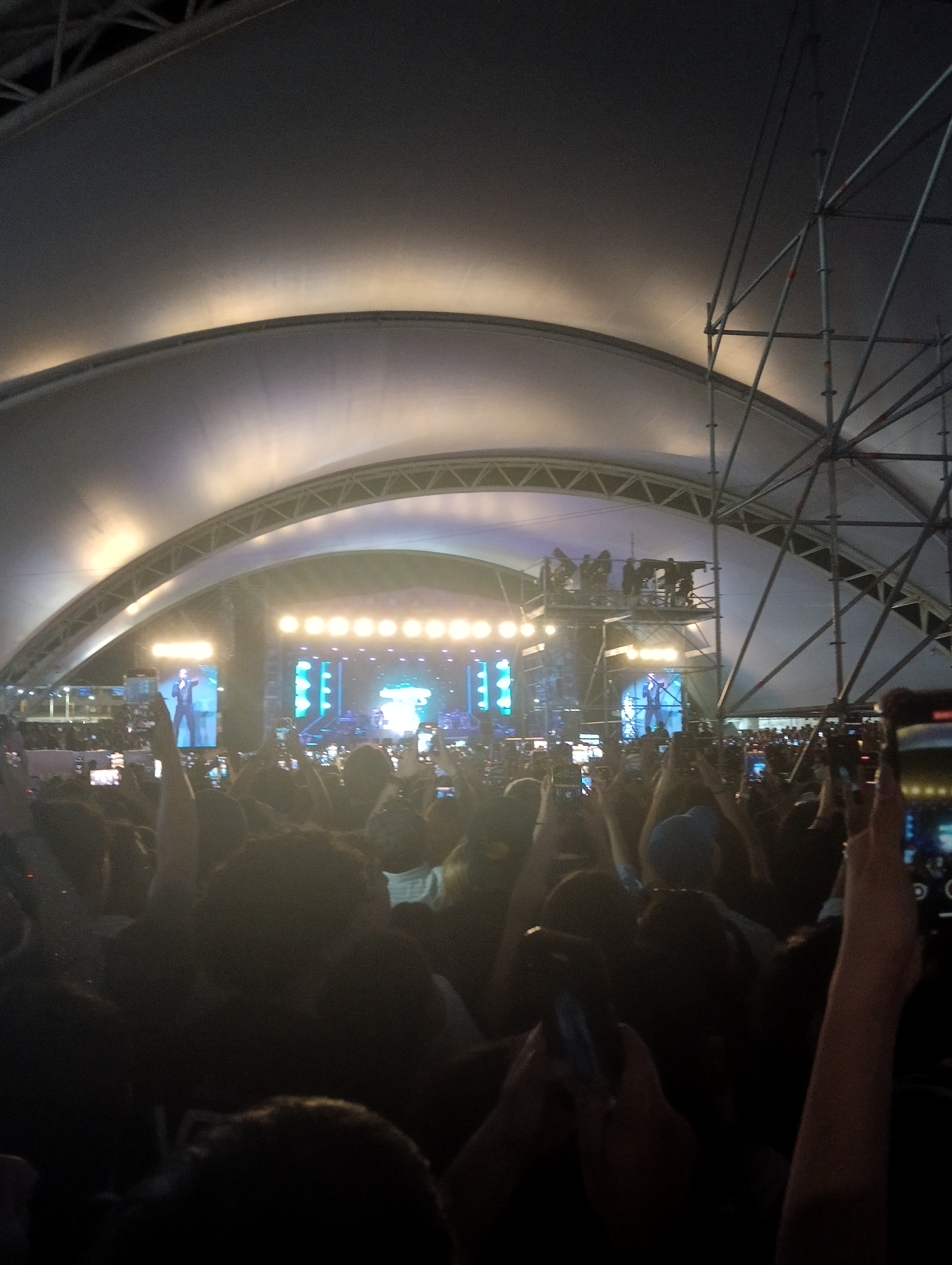 En el concierto de Pitbull AGS FNSM