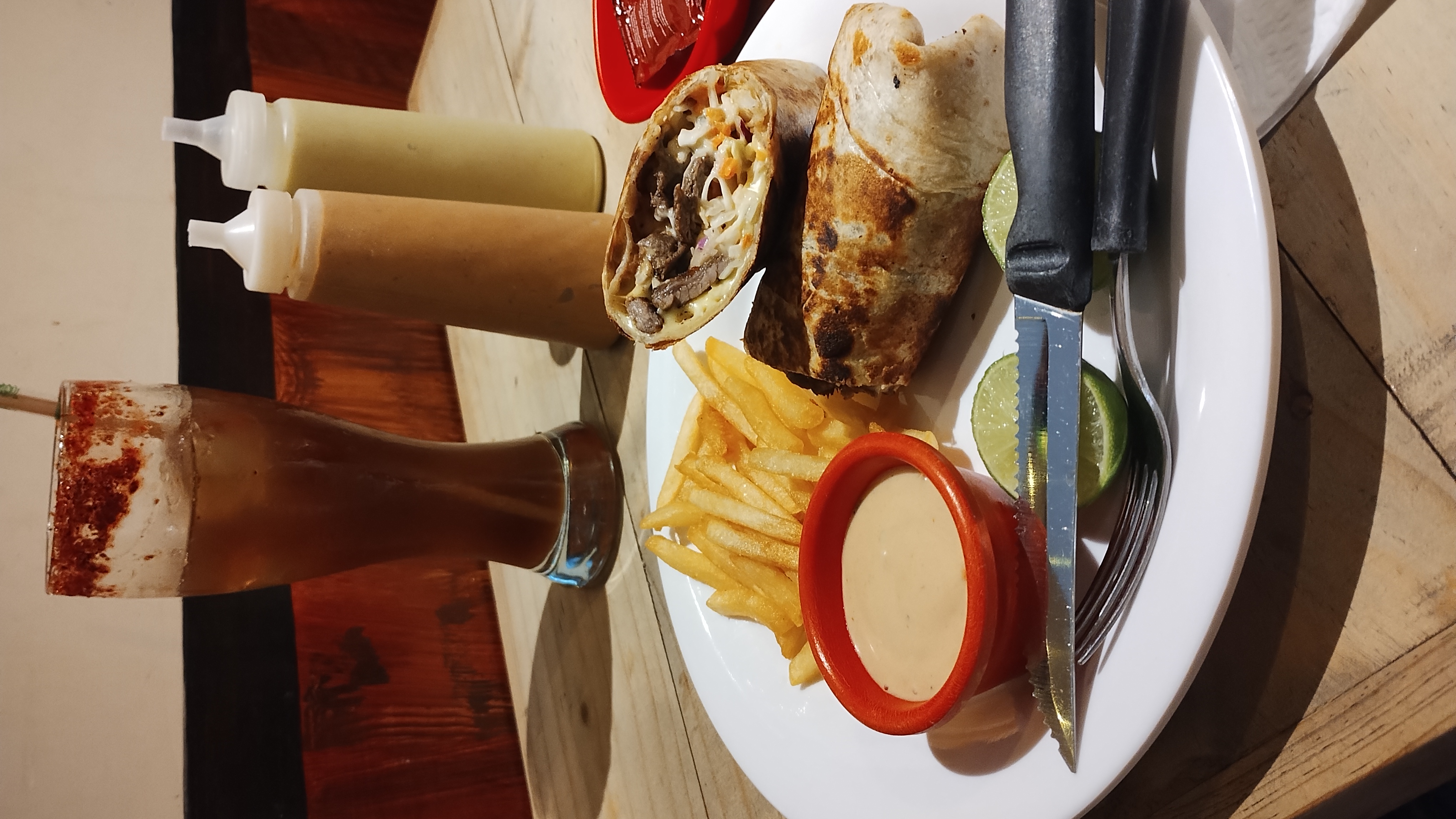 Burrito de arrachera