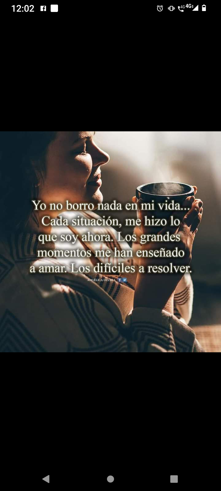 Yo no borró nada de mi vida