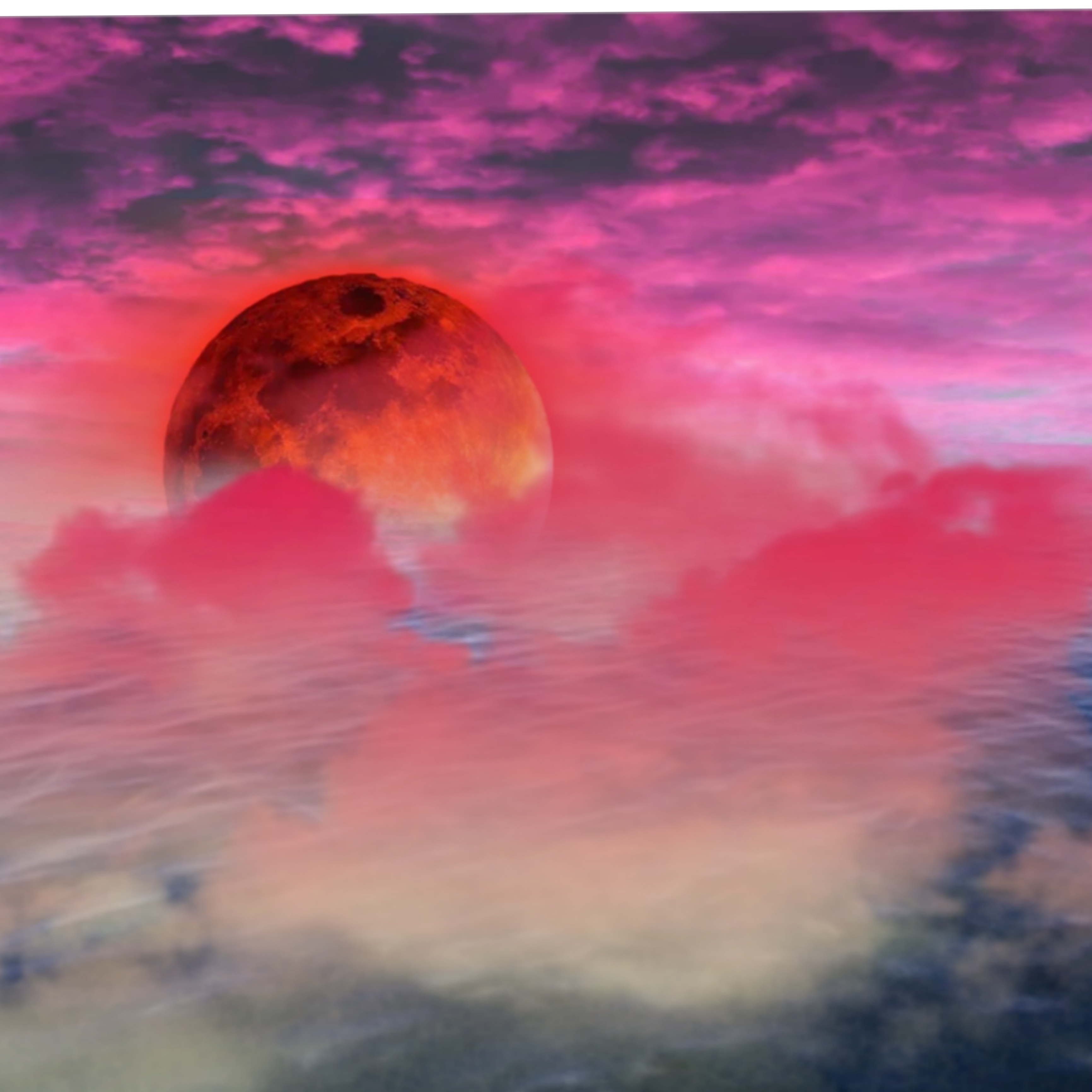 Red sun