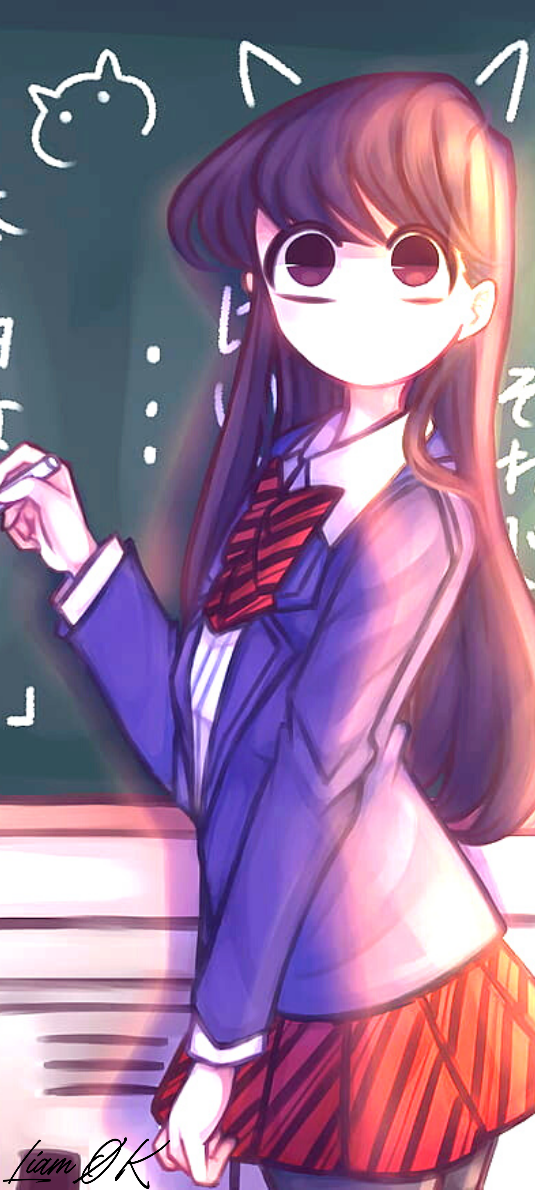 Komi-San Cute Draw