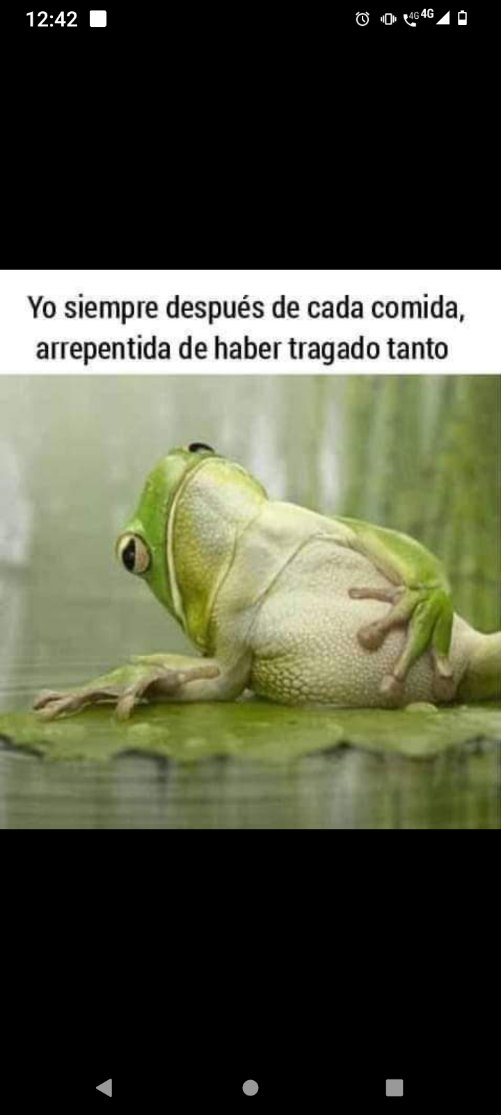 Yo después de comer