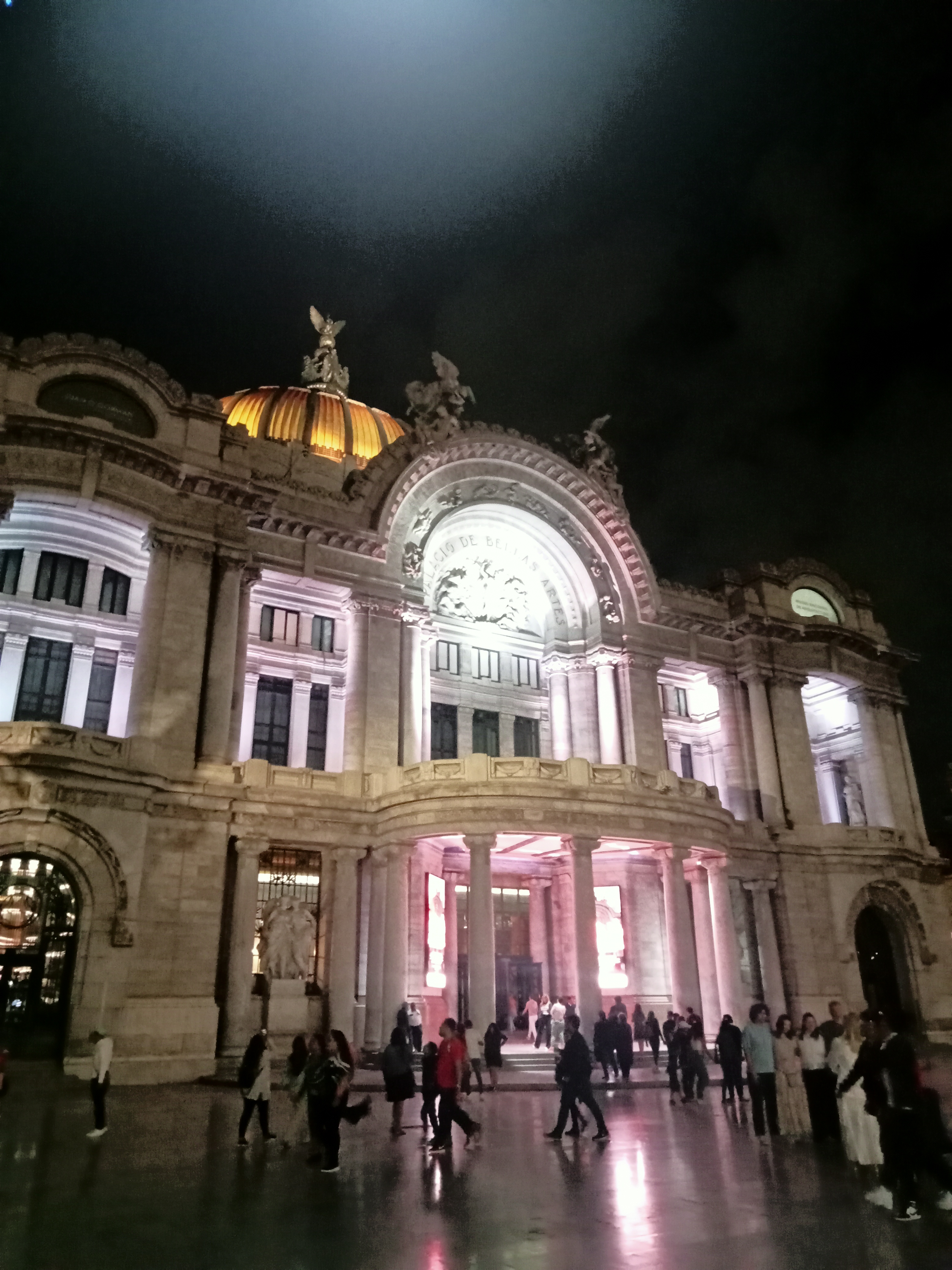 Bellas Artes de noche