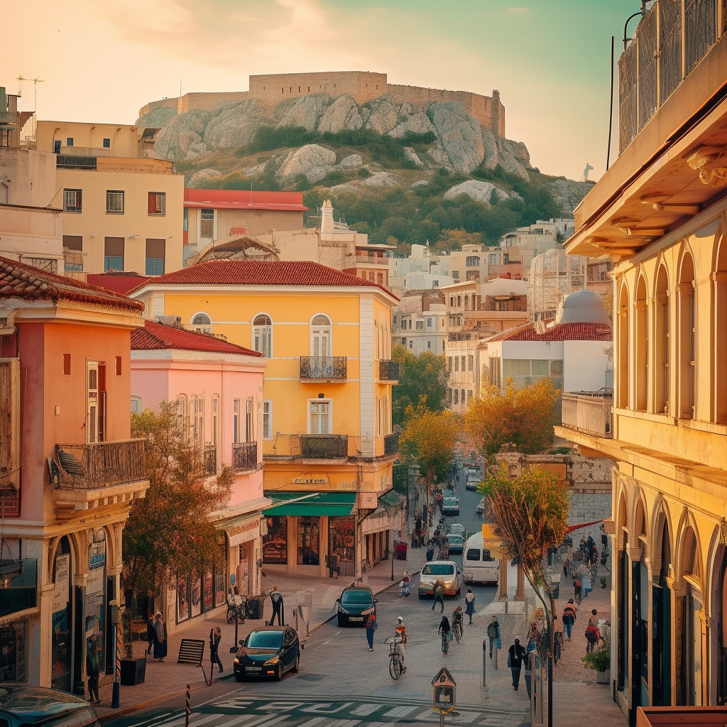 Athens in fantasy