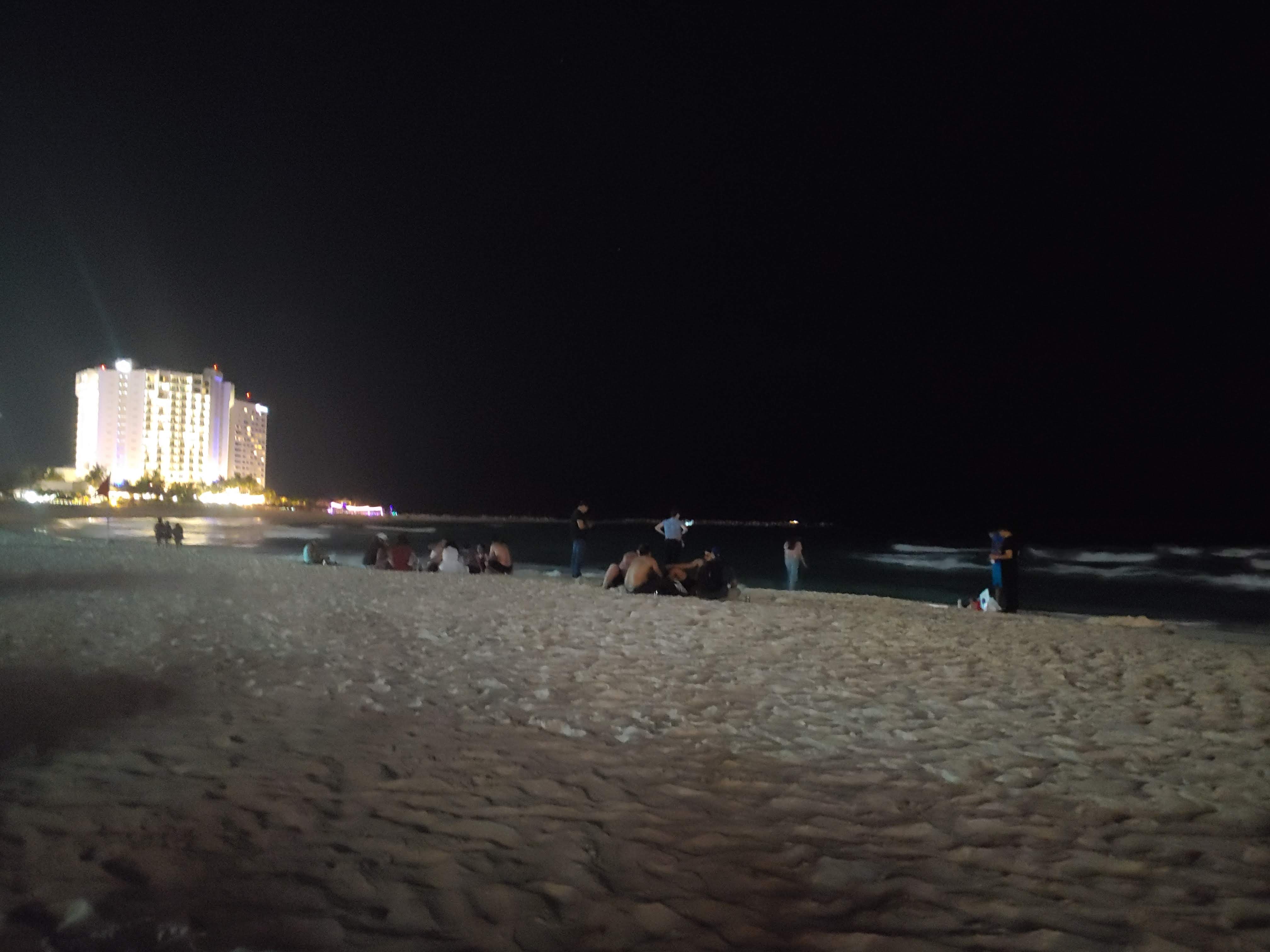 Night beach
